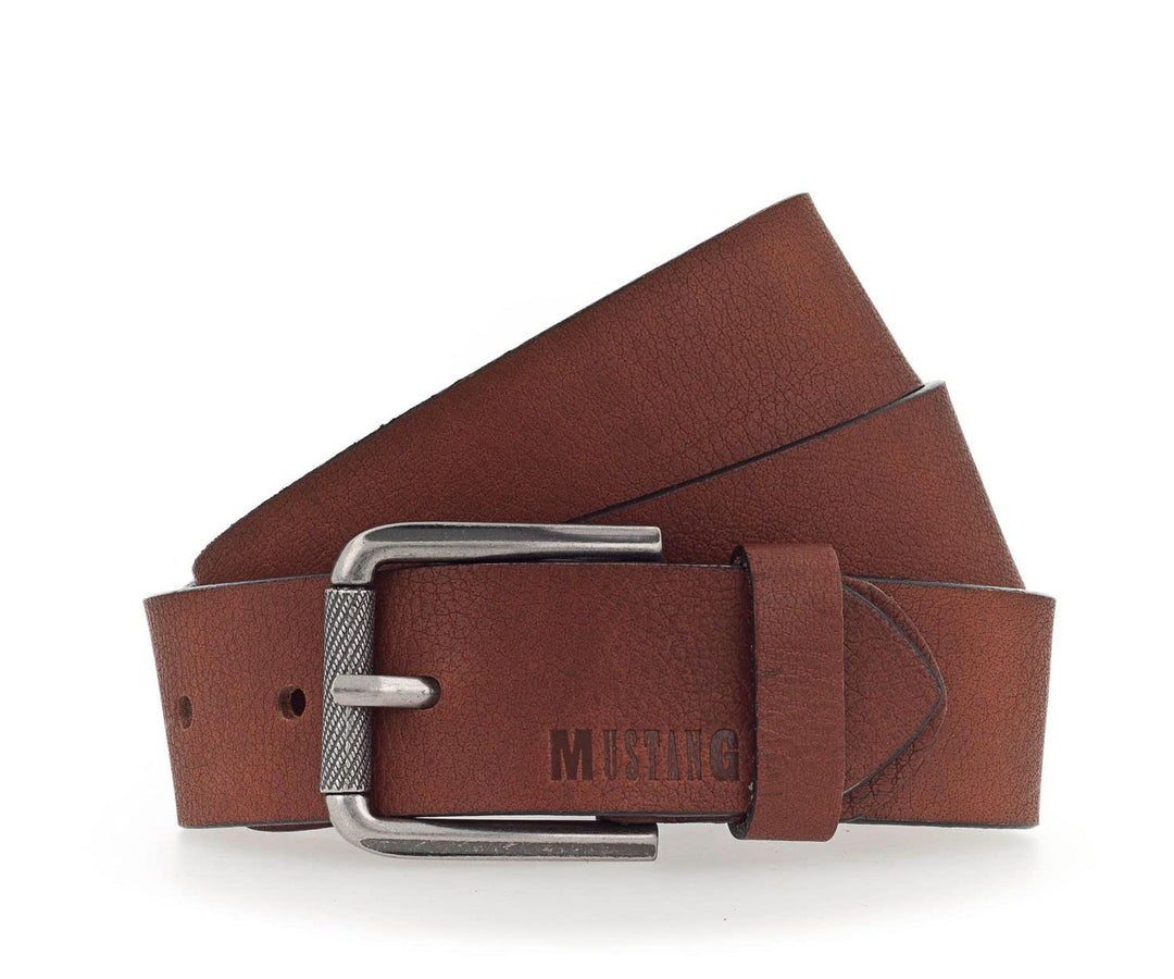 MUSTANG Adjustable Men´s Belt W85 Cognac