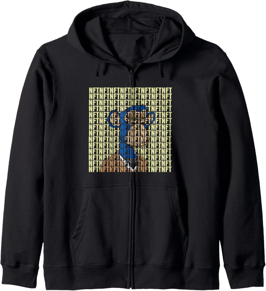 Bored Ape Yacht Club Cravat NFT Design Grafik Kapuzenjacke