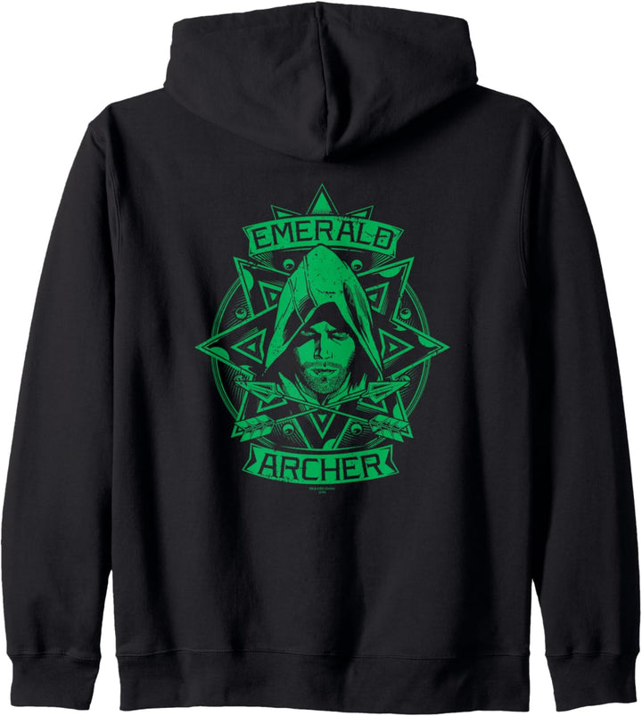 Arrow: TV Series Archer Illustration Kapuzenjacke