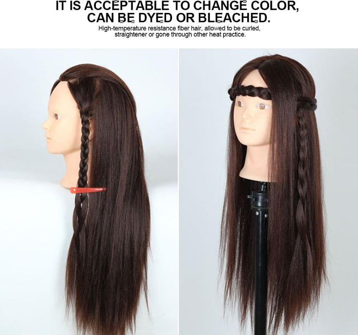 maniqui para corte de cabello, Make-up Schaufensterpuppenkopf Friseurausbildung Haarverlängerungen i