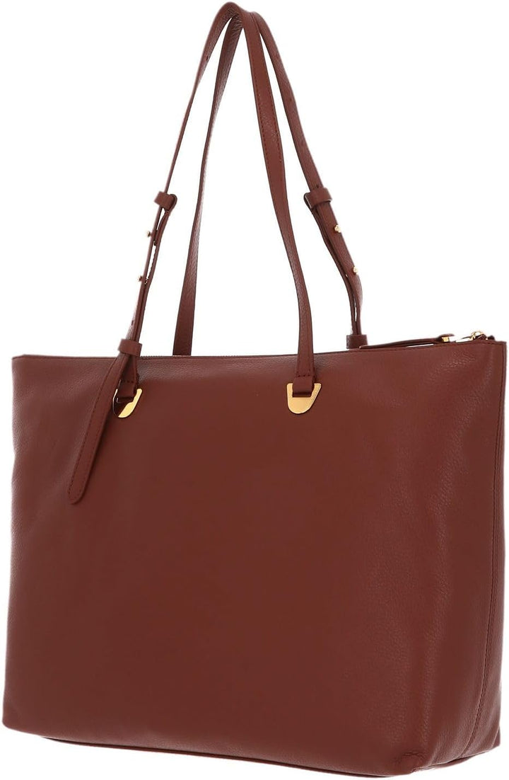 Coccinelle Lea Shopper Tasche Leder 38 cm Brule Einheitsgrösse, Brule Einheitsgrösse