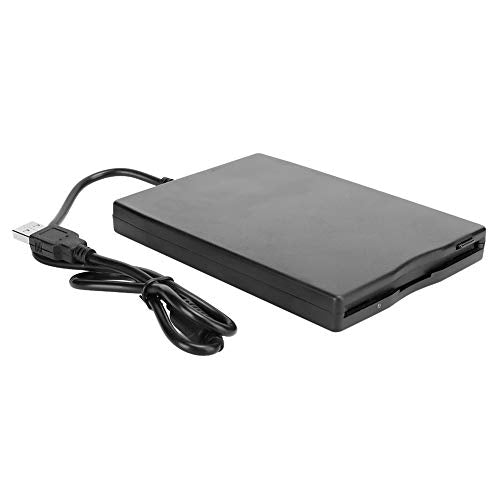 3.5" USB Floppy Drive, Portable External Diskettenlaufwerk, Ultra Thin Floppy Reader, 12 Mbps, 250 K