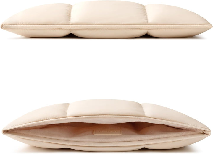 Comfyable Puffy Laptophülle, 33 cm (14 Zoll), gesteppte Puffer-Laptop-Tragetasche, Kissenhülle, komp