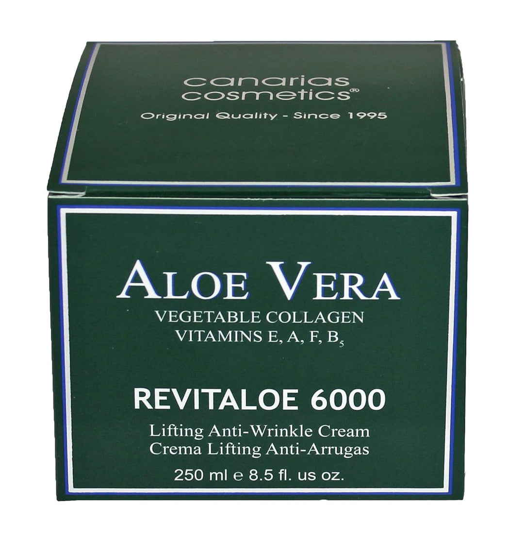 REVITALOE 6000, Aloe Vera - Anti Wrinkle & Lift Cream, 250 ml