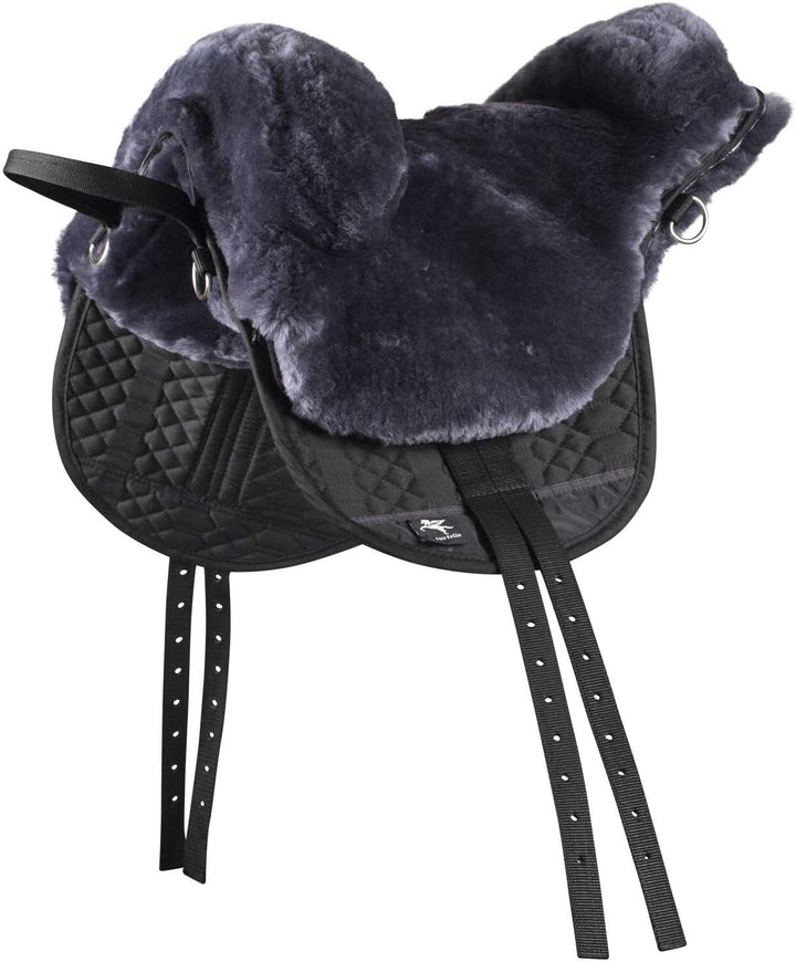Engel Reitsport Lammfell Fellsattel R1 Pony Lammfell anthrazit