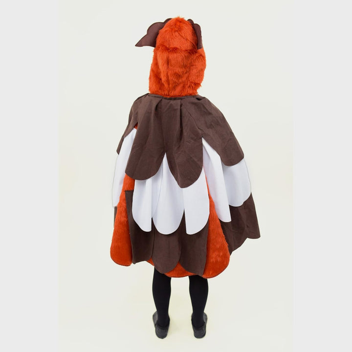 Lipta-TDP a.s. Kinderkostüm Eule Olli Gr. 104- 140 Plüschkostüm Vogel Tier Fasching Karneval (140)
