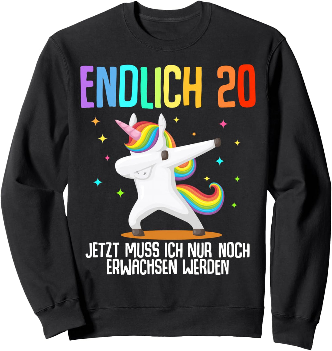 20. Geburtstag Mann Frau 20 Jahre 2004 Deko Lustig Geschenk Sweatshirt
