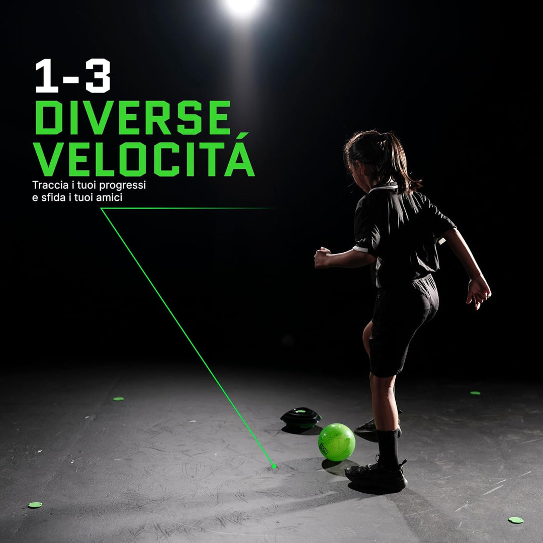 Soccer Bot Smart Ball, Roboter für den Innenbereich, Solo oder Multiplayer, ab 3 Jahren, MR100, Schw