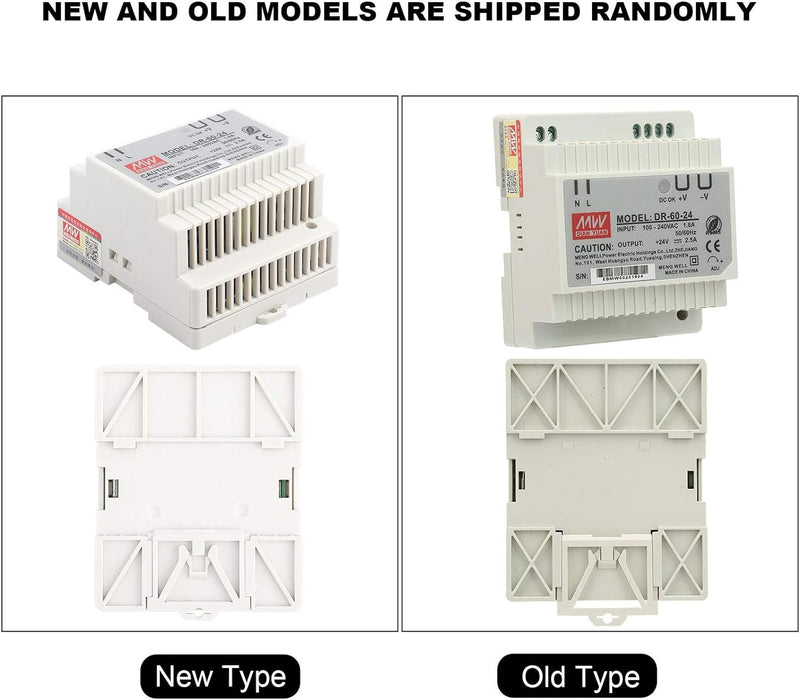 DR-60-24 60 W Industrielles Netzteil mit Einer Schiene, 24 V AC/DC, Industrie-Schaltnetzteil