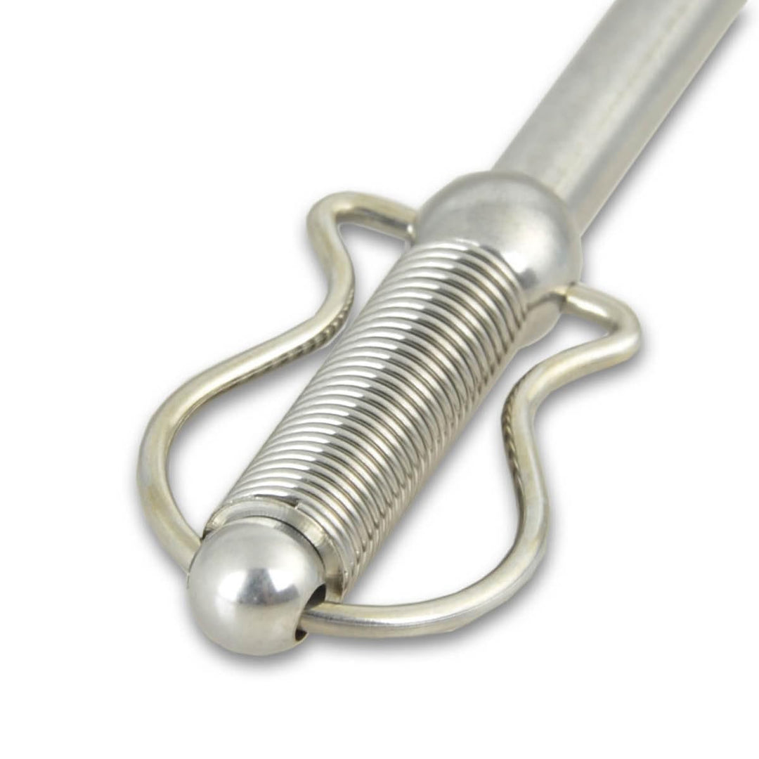 Bombilla Patagonia 16,5 cm – lebensmittelechter Edelstahl, authentisches Design. Silber, Silber