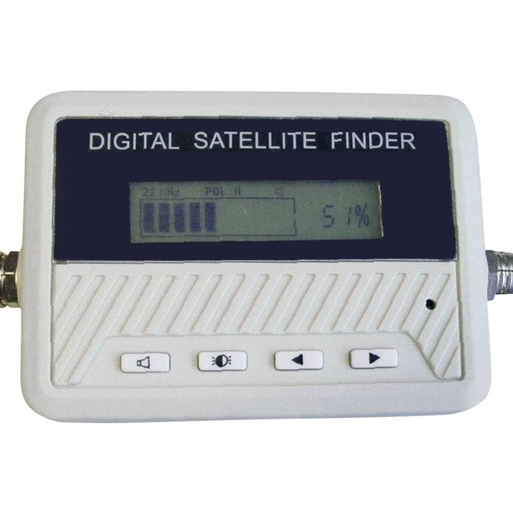Axing SZU 17-02 Sat-Finder Signaltester mit LCD-Display und Tonsignal