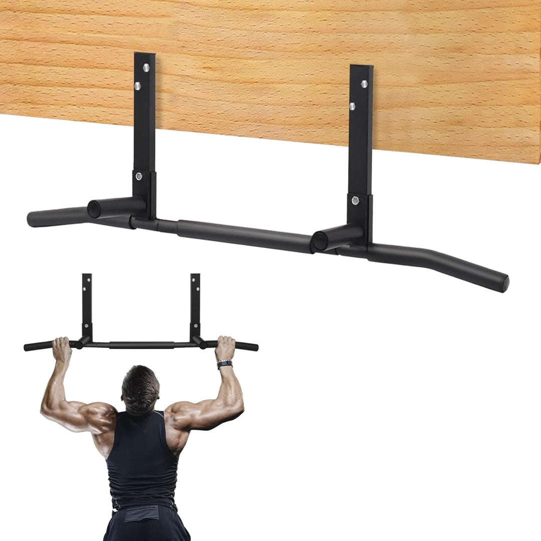 Klimmzugstangen Klimmzugstange Wandmontage Heimturnhalle Pull Up Bar, Multifunktionale Edelstahl-Tra