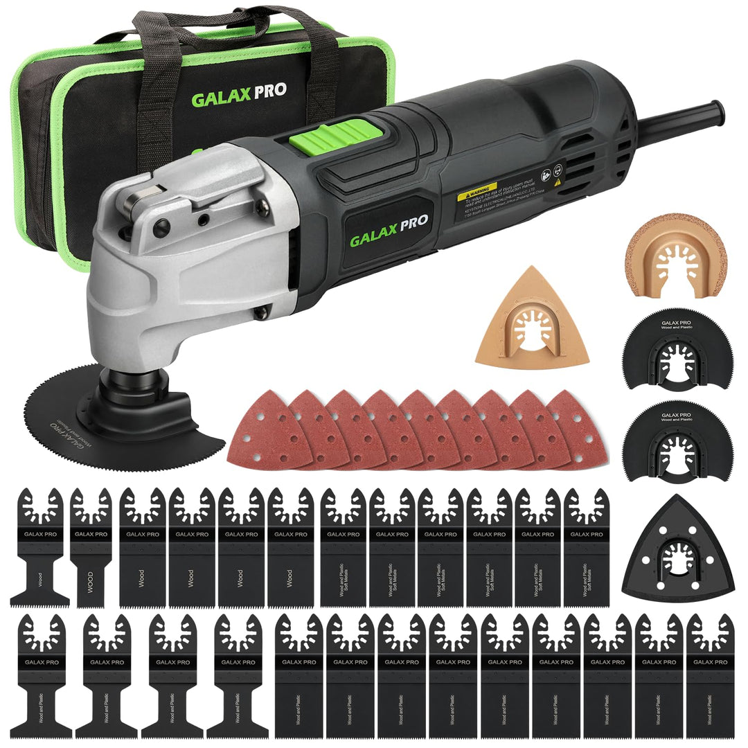 GALAX PRO Oszillierende Werkzeuge, 6 variable Geschwindigkeiten, 15000-22000RPM Multifunktionswerkze
