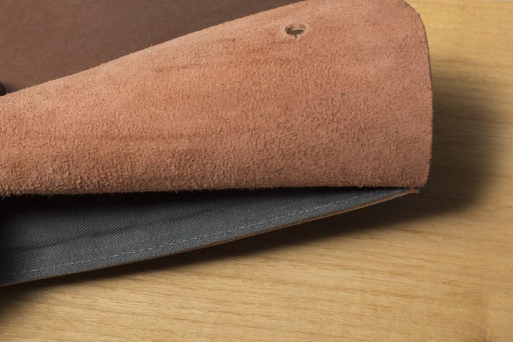 HOLZRICHTER Berlin Laptop 15“ Sleeve - Premium Hülle aus Leder – Ledertasche für Notebook Apple MacB