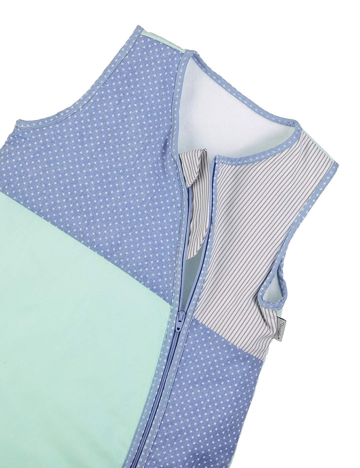 Sterntaler Sommer-Schlafsack für Kleinkinder, Esel Emmi, Reissverschluss, Grösse: 70 cm, Mehrfarbig