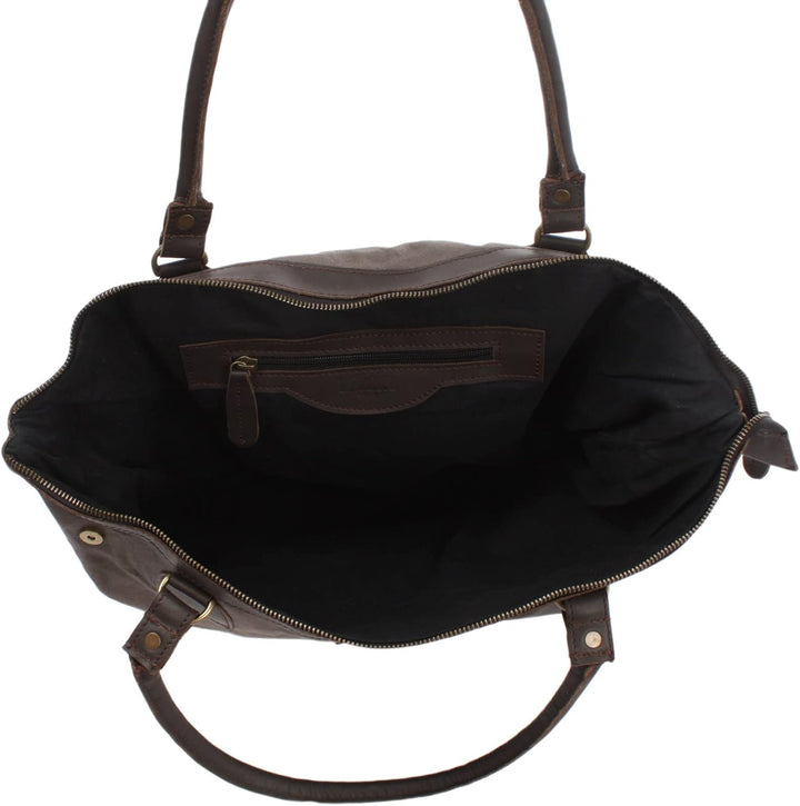LECONI XL Shopper für Damen kleiner Weekender Beuteltasche grosse Frauen Schultertasche Wickeltasche