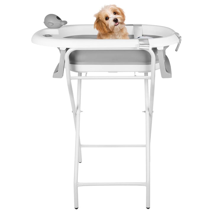 Babybadewanne mit Ständer, ergonomisches Babybad mit Ständer, Organizer für Eltern,Kinderbadewanne m