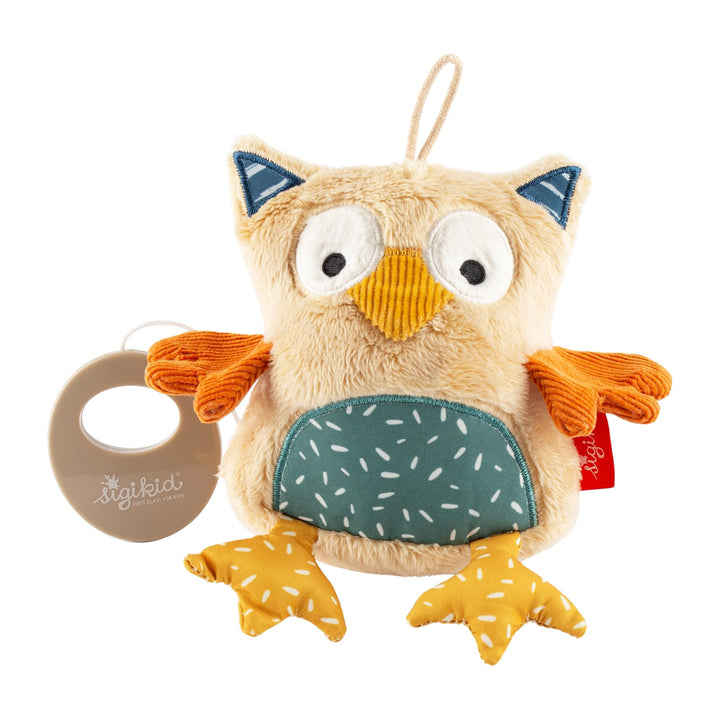 43376 SIGIKID Spieluhr Eule Baby Geschenk beige/Eule, beige/Eule