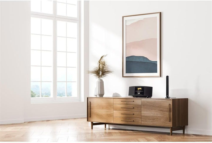 Hama Innenantenne (Antenne für Digitalradio (Dab/Dab+) und analog FM, Verstärkung des aktiven Signal