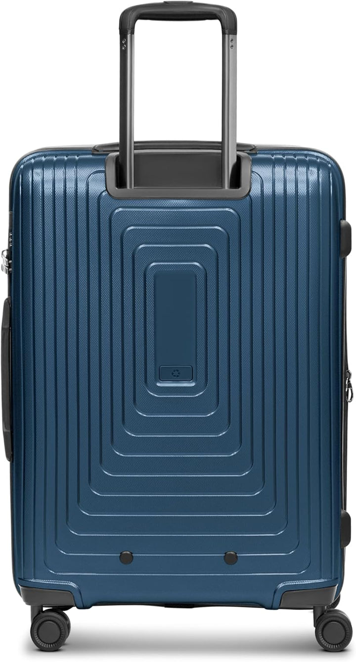 REDOLZ Hartschalen Koffer-Set-2-teilig | L Trolley 52 x 34 x 77 cm - 4,4 kg + M Trolley 46 x 30 x 66