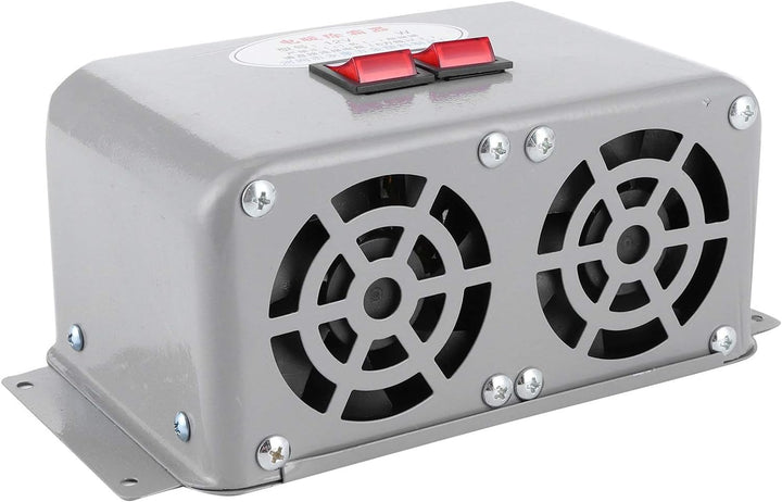 Autoheizung, Qiilu 12V Autoheizung Kühlung Kompaktheizung 3-Loch 600W-800W Defroster Demister Wärmer