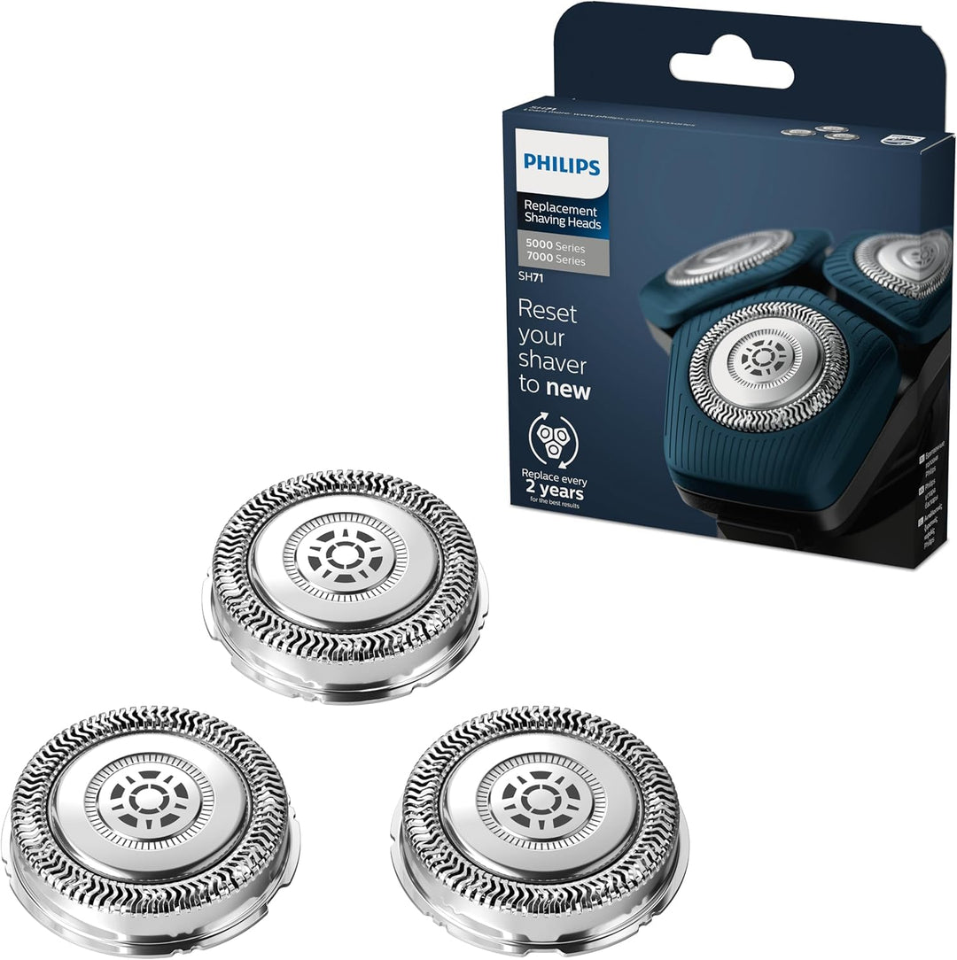 Philips Ersatzscherkopf für elektrische Rasierer der Series 7000 & 5000 (Modell SH71/50) Ersatzscher
