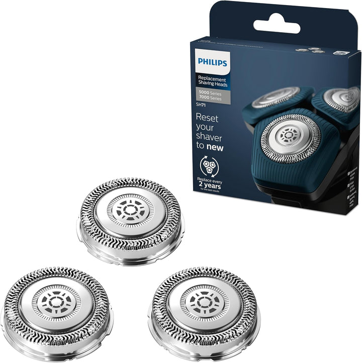 Philips Ersatzscherkopf für elektrische Rasierer der Series 7000 & 5000 (Modell SH71/50) Ersatzscher