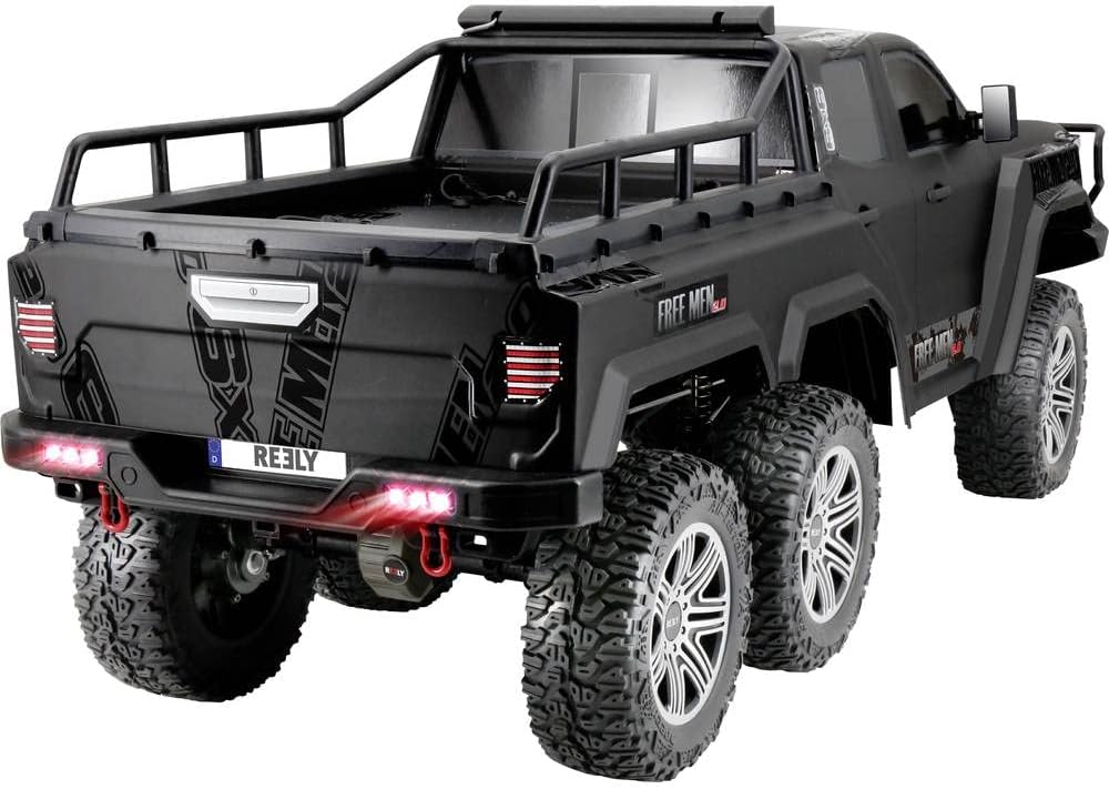 Reely Freemen 2.0 6x6 Brushed 1:10 Auto RC Elektro Crawler 4 Wheels (6WD) RTR 2,4 GHz mit Akku