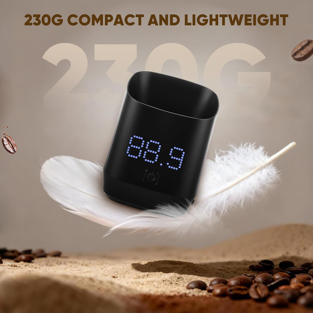 Kaffee Waage mit LED-Display, Precision Kaffevåg för Espresso & Pour-Over, Barista Zubehör, Präzises