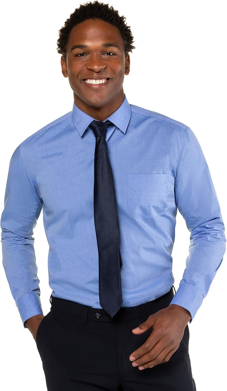 JP 1880 Herren Hemd, Business, Bügelfrei, Kentkragen, Langarm, Comfort Fit, Bis 8XL Hemd (1er Pack)