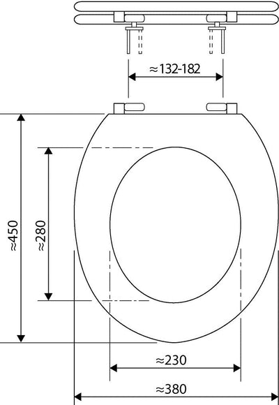 'aquaSu® WC-Sitz mit Absenkautomatik, buntes Dekor Farbkunst, High Gloss Toilettensitz mit Holzkern,