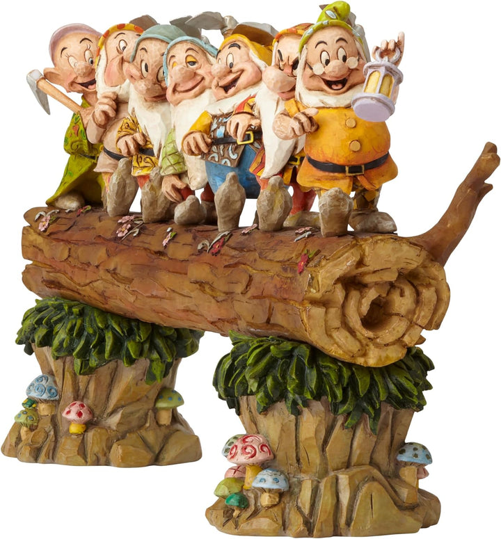 Disney 4005434 Figur Traditions Homeward Bound, 35,6 x 8,9 x 21 cm Sieben Zwerge Cartoon, Sieben Zwe