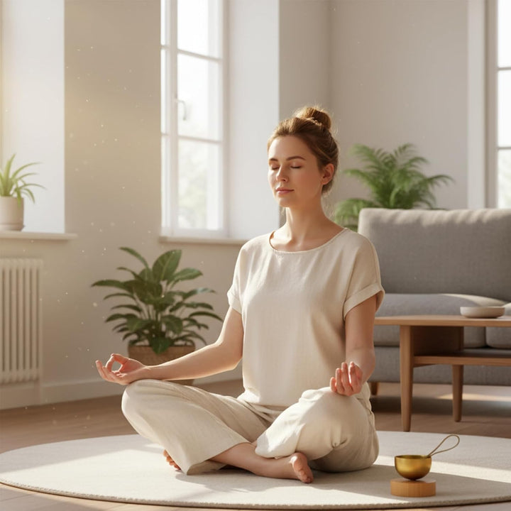 2 Stück Klangschalen Set, Tibetische Klangschale Klein Für Yoga, Meditation Und Entspannung, Mini Kl
