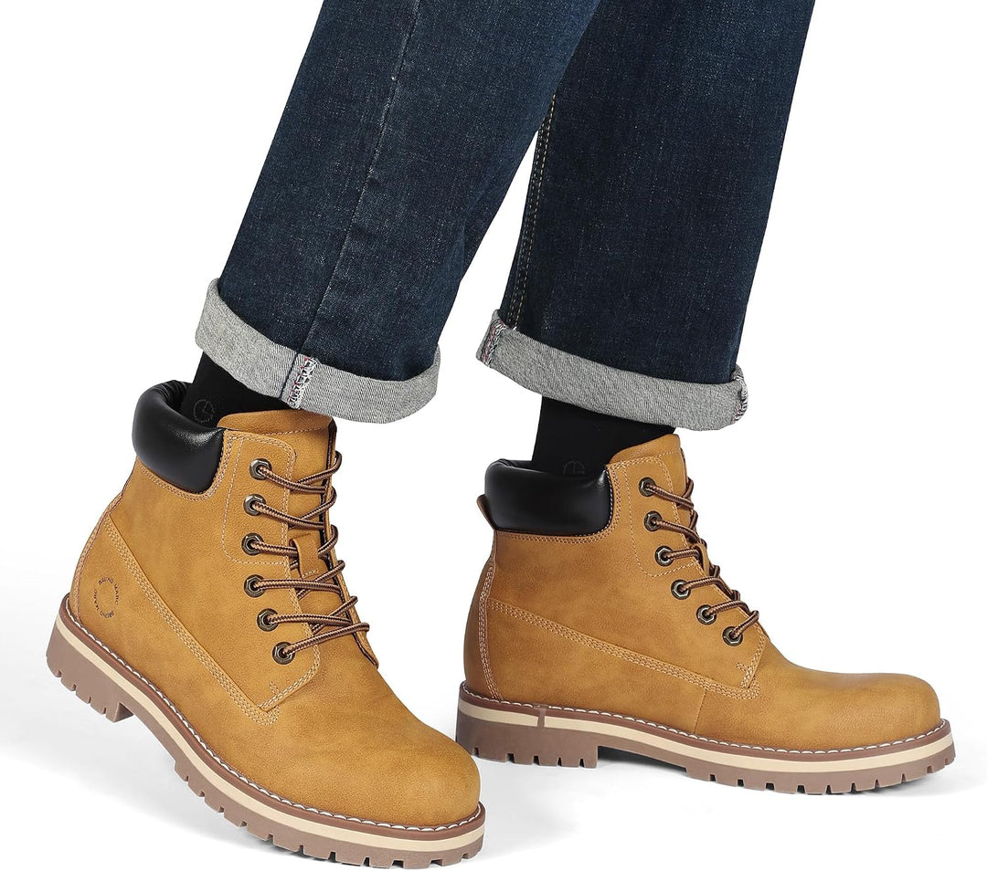 Bruno Marc Winterschuhe Herren Winterstiefel Jungs Warm Gefüttert Schneestiefeletten Kurzschaft Arbe