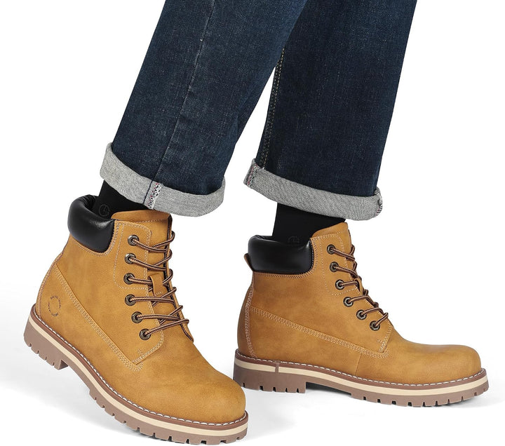 Bruno Marc Winterschuhe Herren Winterstiefel Jungs Warm Gefüttert Schneestiefeletten Kurzschaft Arbe