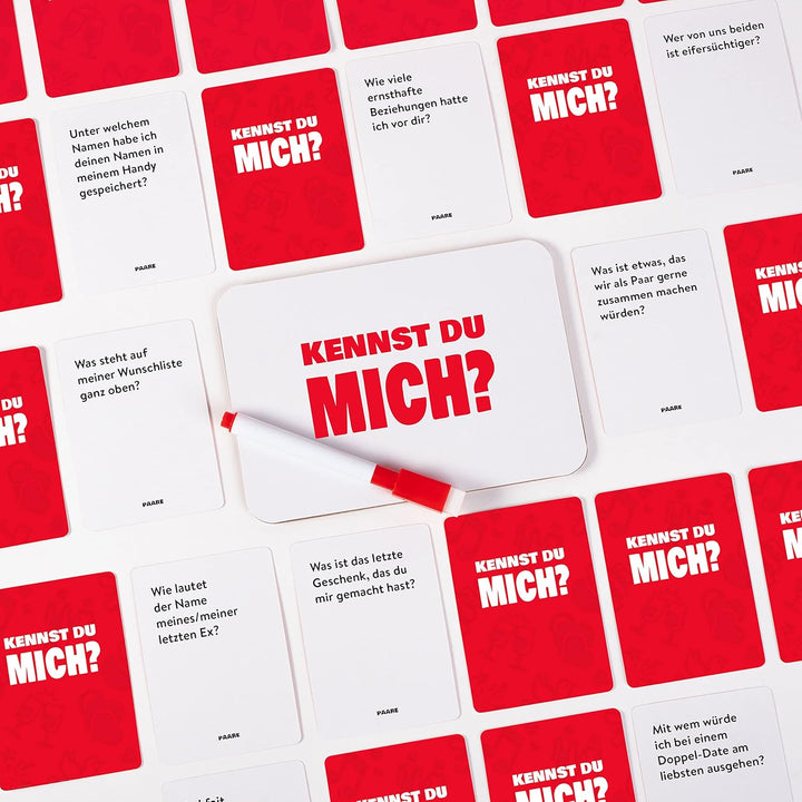 The World Game Wie gut kennst du deinen Partner? – Deutsch – Kartenspiel für Paare mit 150 Fragen, i