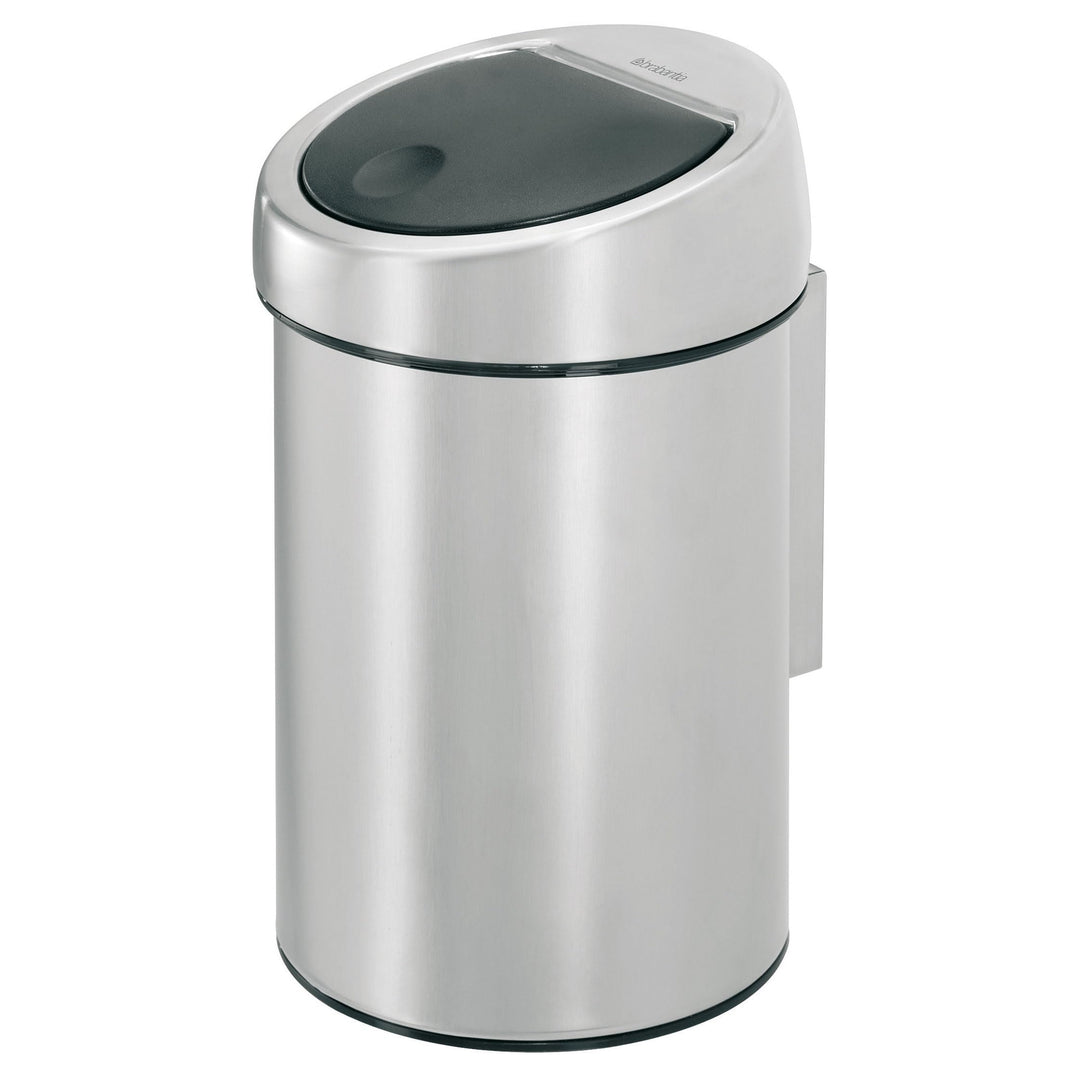 Brabantia Touch Bin 3L mit Kunststoffeinsatz - Matt Steel 3 Liter Matt Steel, 3 Liter Matt Steel