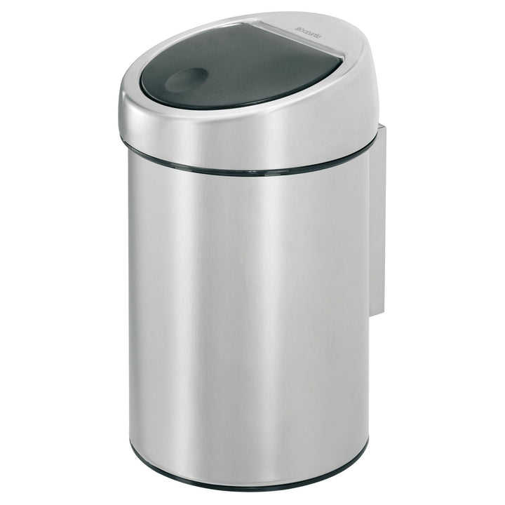 Brabantia Touch Bin 3L mit Kunststoffeinsatz - Matt Steel 3 Liter Matt Steel, 3 Liter Matt Steel