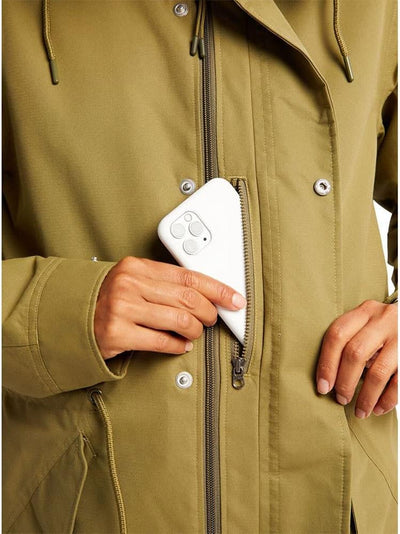 Burton Damen Sadie Jacke, Martini Olive/Martini Olive Terra Camo