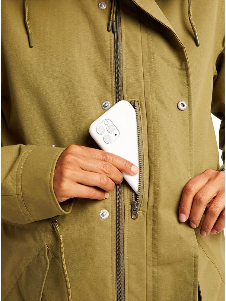 Burton Damen Sadie Jacke, Martini Olive/Martini Olive Terra Camo