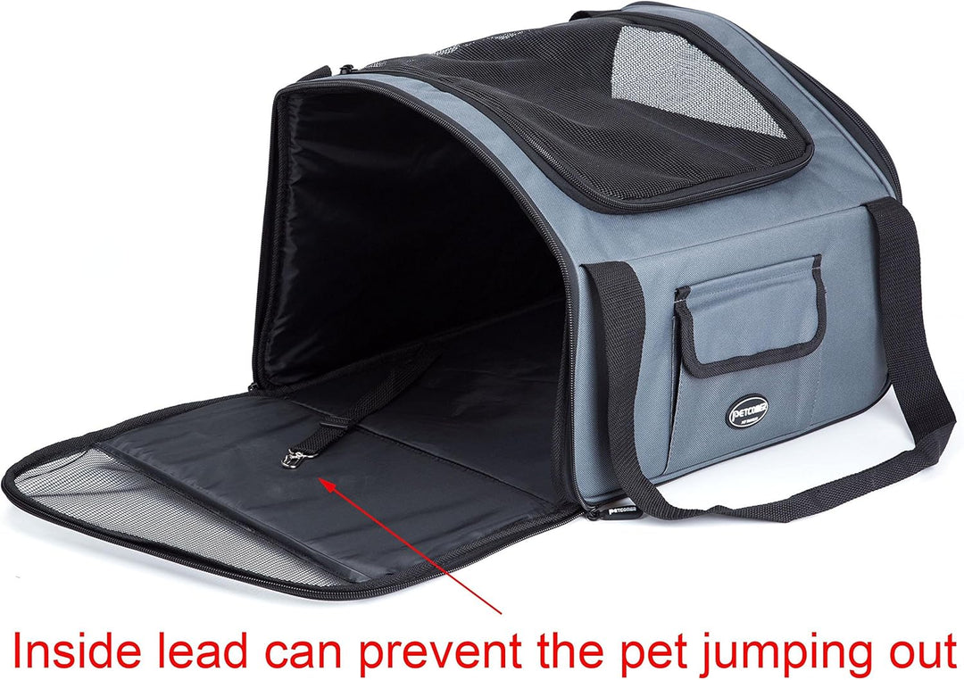 Autositz für Haustiere, faltbar, Transportbox für Hund/Katze