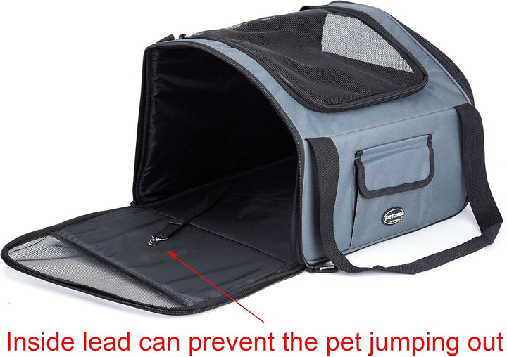 Autositz für Haustiere, faltbar, Transportbox für Hund/Katze