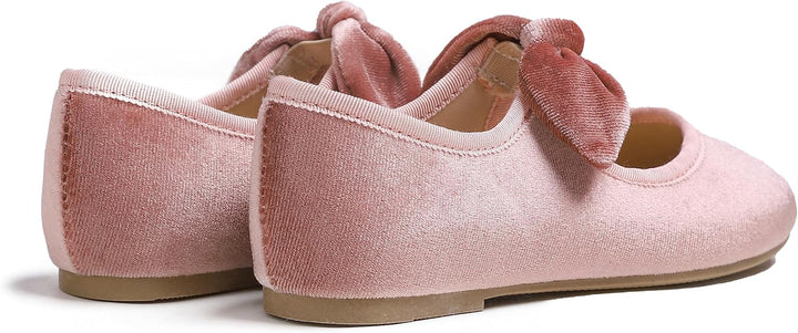 Feversole Girls Cute Dress, Mädchen süsses Kleid Mary Jane Schuhe weiche Party Urlaub Ballerinas 31