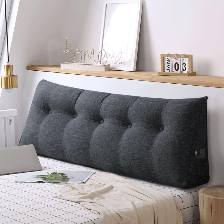 OHMG Rückenkissen, Lesekissen für Bett und Sofa, 200cm-Komfortables Wandkissen Bett, Bietet Optimale
