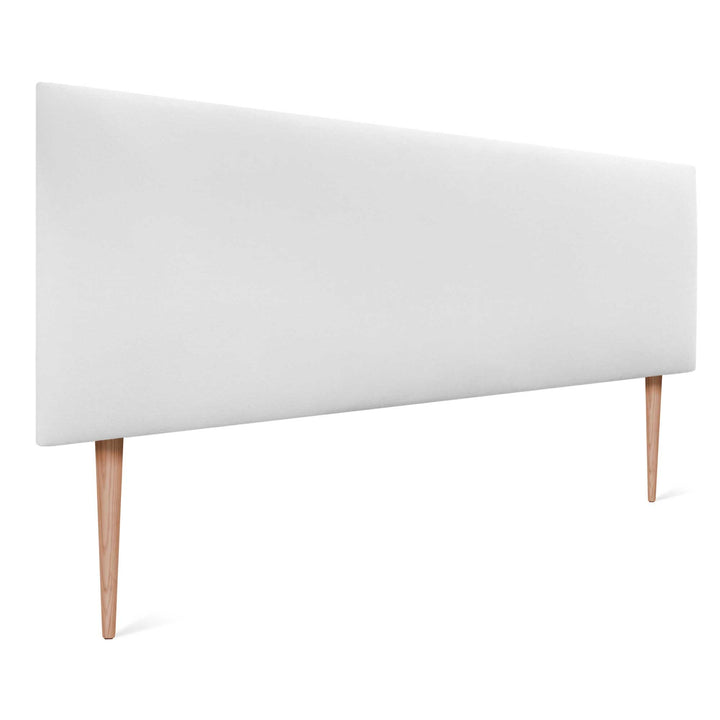 DHOME Kopfteil aus Kunstleder oder Stoff AQUALINE Glattes gepolstertes Kopfteil Luxusbett Kopfteil (
