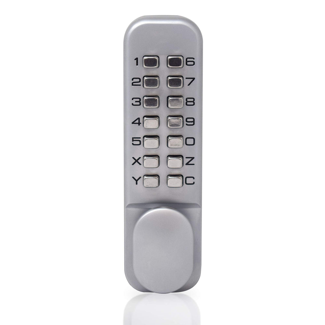 YALE Pdl02sc Push Button Türschloss Chrome Finish Mit Öffnungsklemmfunktion, Mit Öffnungsklemmfunkti