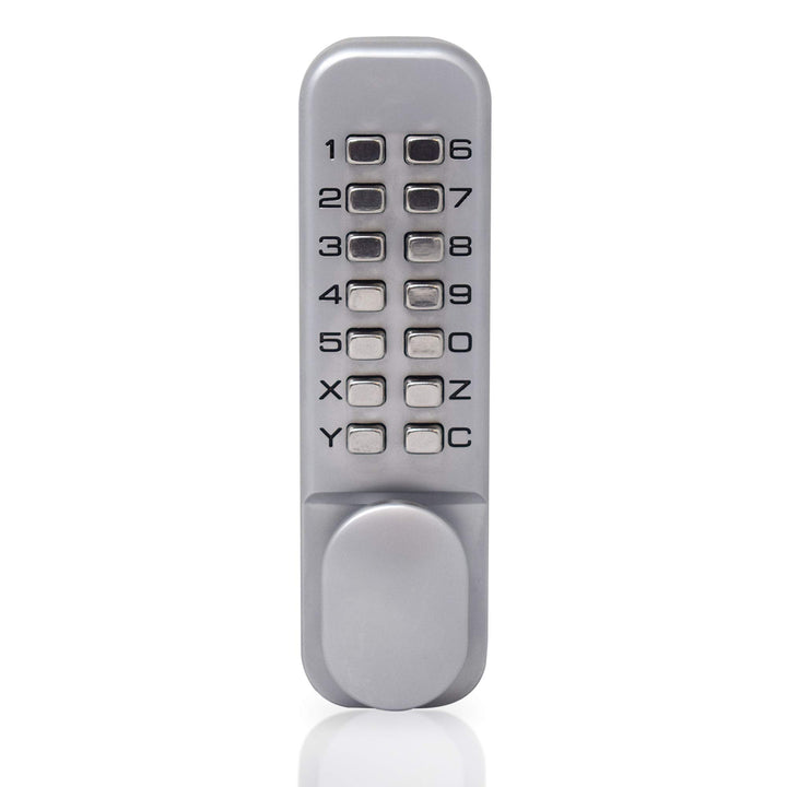 YALE Pdl02sc Push Button Türschloss Chrome Finish Mit Öffnungsklemmfunktion, Mit Öffnungsklemmfunkti