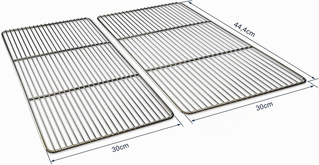 Grillrostprofi Grillrost Ersatz für Weber Spirit E310 / E 320 Edelstahl-Edelstahl 44,4 x 30 cm Edels