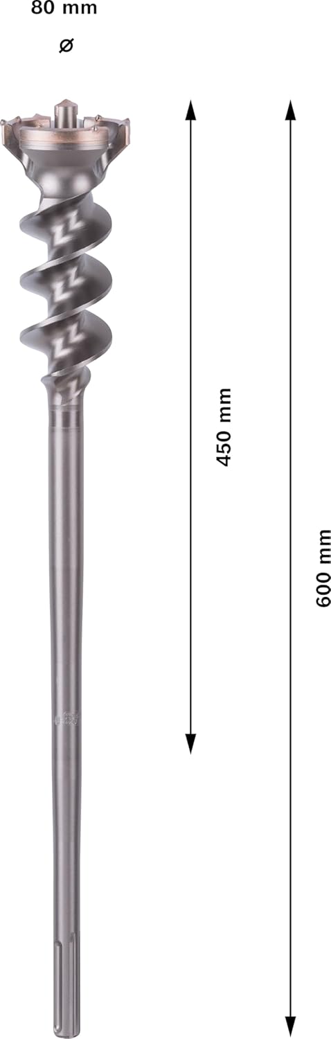 Bosch Professional Durchbruchbohrer SDS-max-9 Break Through (Ø 80 mm) 80 mm 600 mm, 80 mm 600 mm
