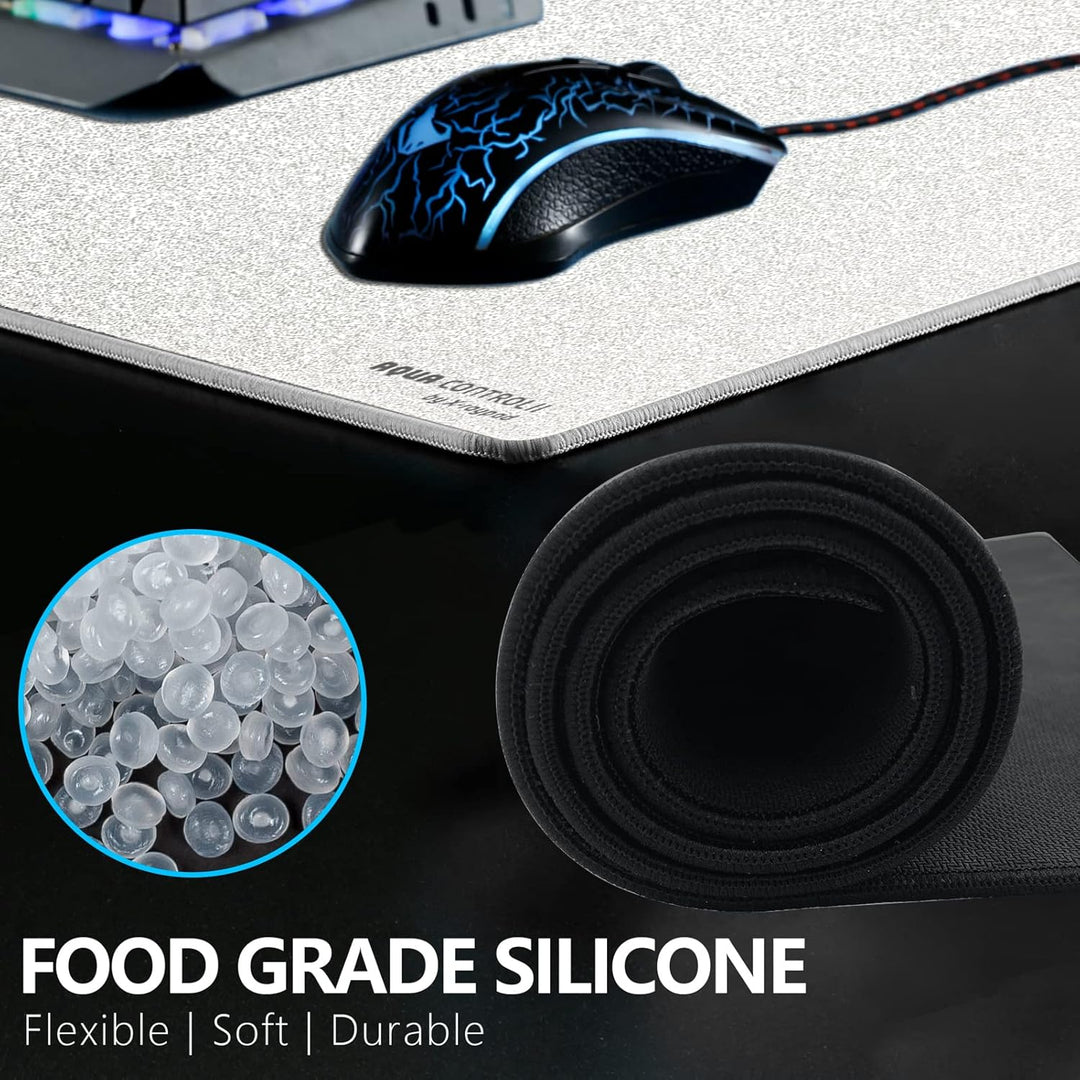 X-Raypad Aqua Control 2 AC2 Solid Gaming-Mauspad, Ultra-Hochpräzisions-Mauspad mit Perfekter Geschwi